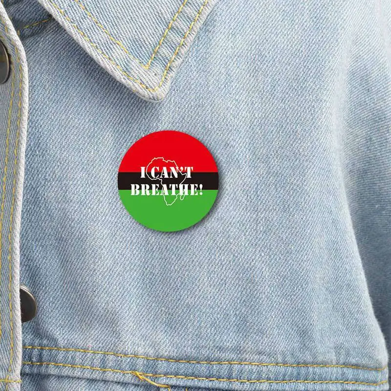 Брошь на лацкан с надписью BLACK LIVES MATTER брошь для шляпы одежды | Украшения и