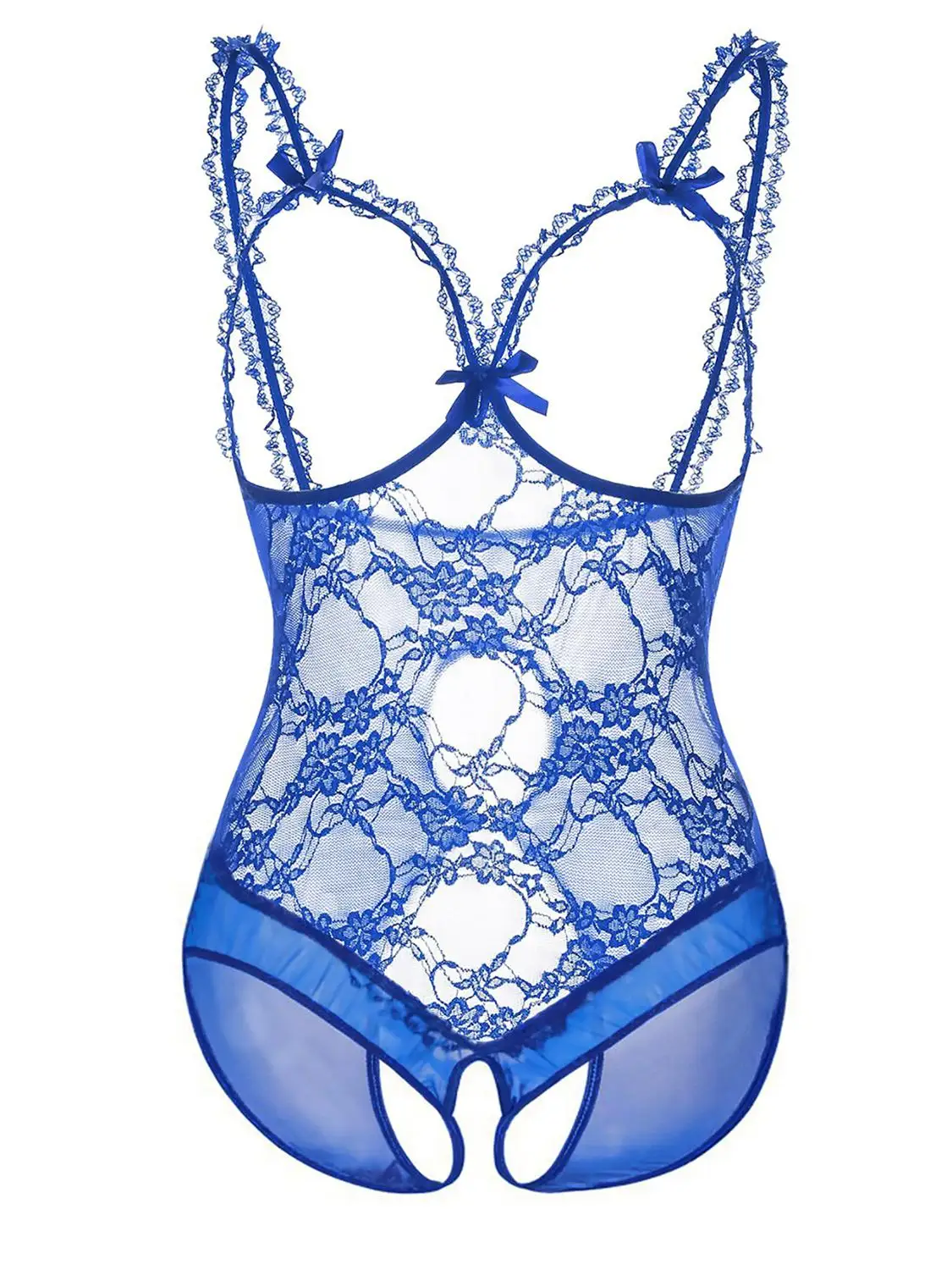 Сексуальное прозрачное женское нижнее белье размера плюс кружевное открытая