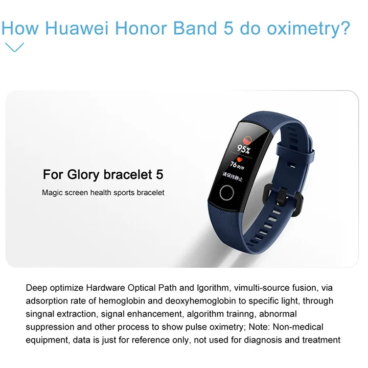 Подходит для huawei Honor Band 5 Glory Bracelet 5