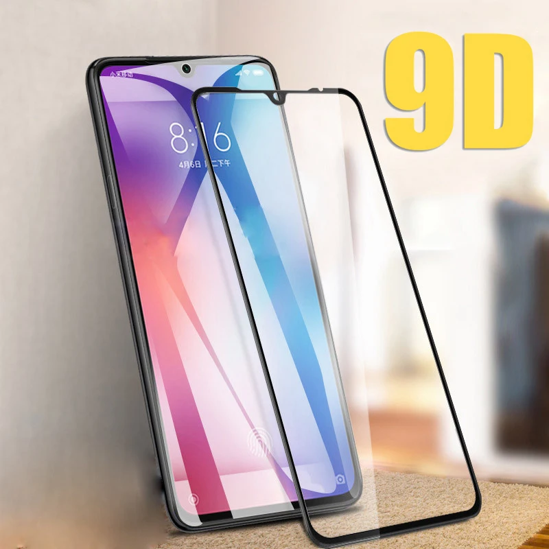 Закаленное стекло 9D для Xiaomi 9 SE 8 Lite Mi A2 A1 полная защита xiomi 4X 5X 6X 6A 5A redmi Note 4 5 6 Pro |