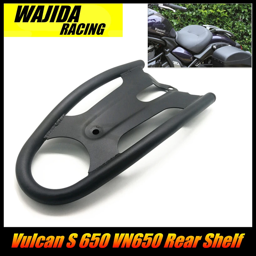 Задняя багажная полка из нержавеющей стали для Кавасаки Вулкан S 650 VN650|Накладки и