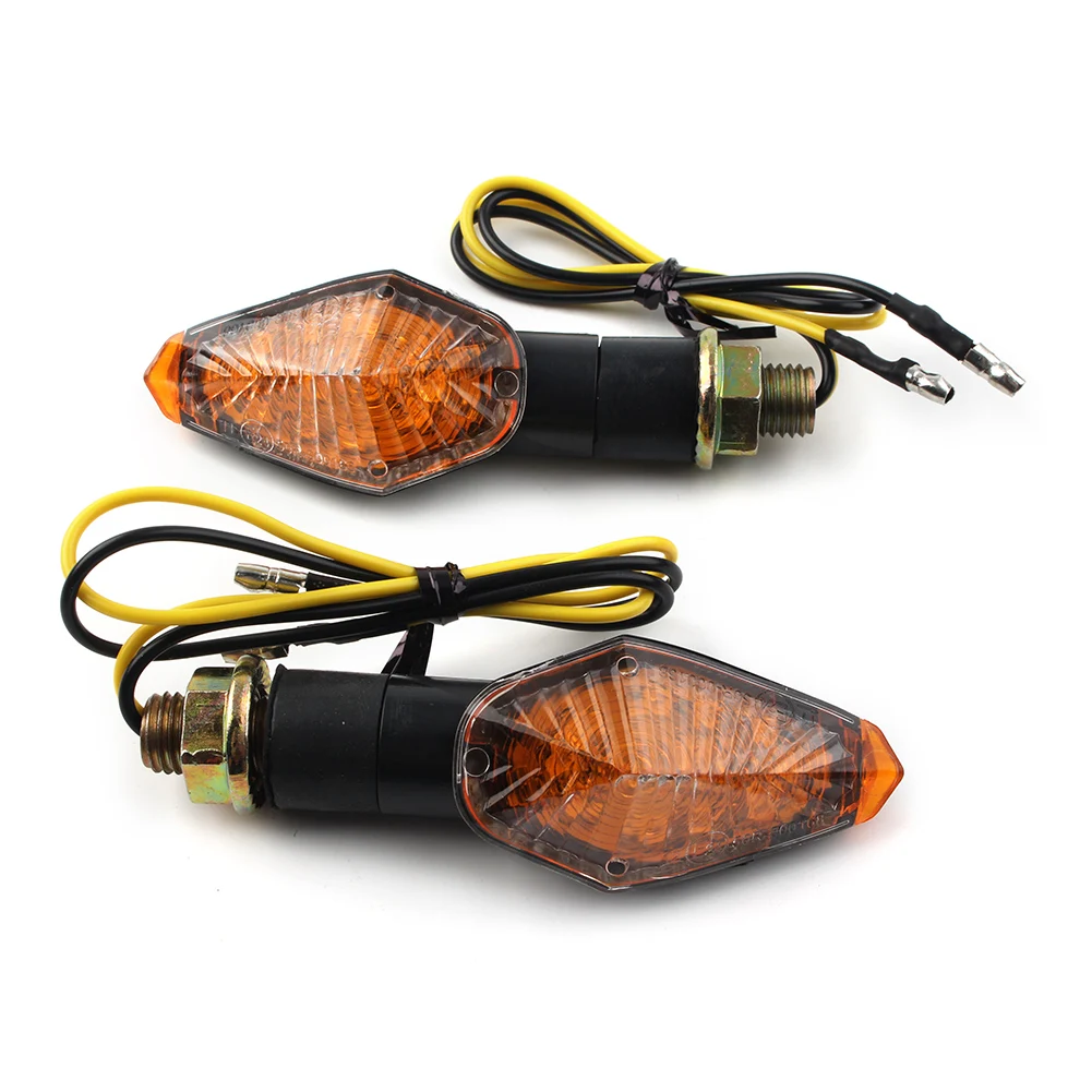 

Motorcycle Mini Amber Turn Signal Lights 12V LED Indicator Lamp Universal for Harley Honda Suzuki Kawasaki KTM BMW Ducati etc.
