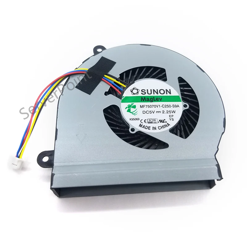 Оригинальный 4 контактный проводной вентилятор охлаждения процессора для ASUS VivoPC