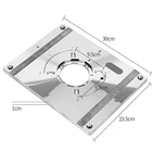 Лидер продаж, многофункциональная пластина для фрезерных инструментов, деревообрабатывающее оборудование, столярные скамейки, фрезерный стол, вставная пластина, гравировальная доска
