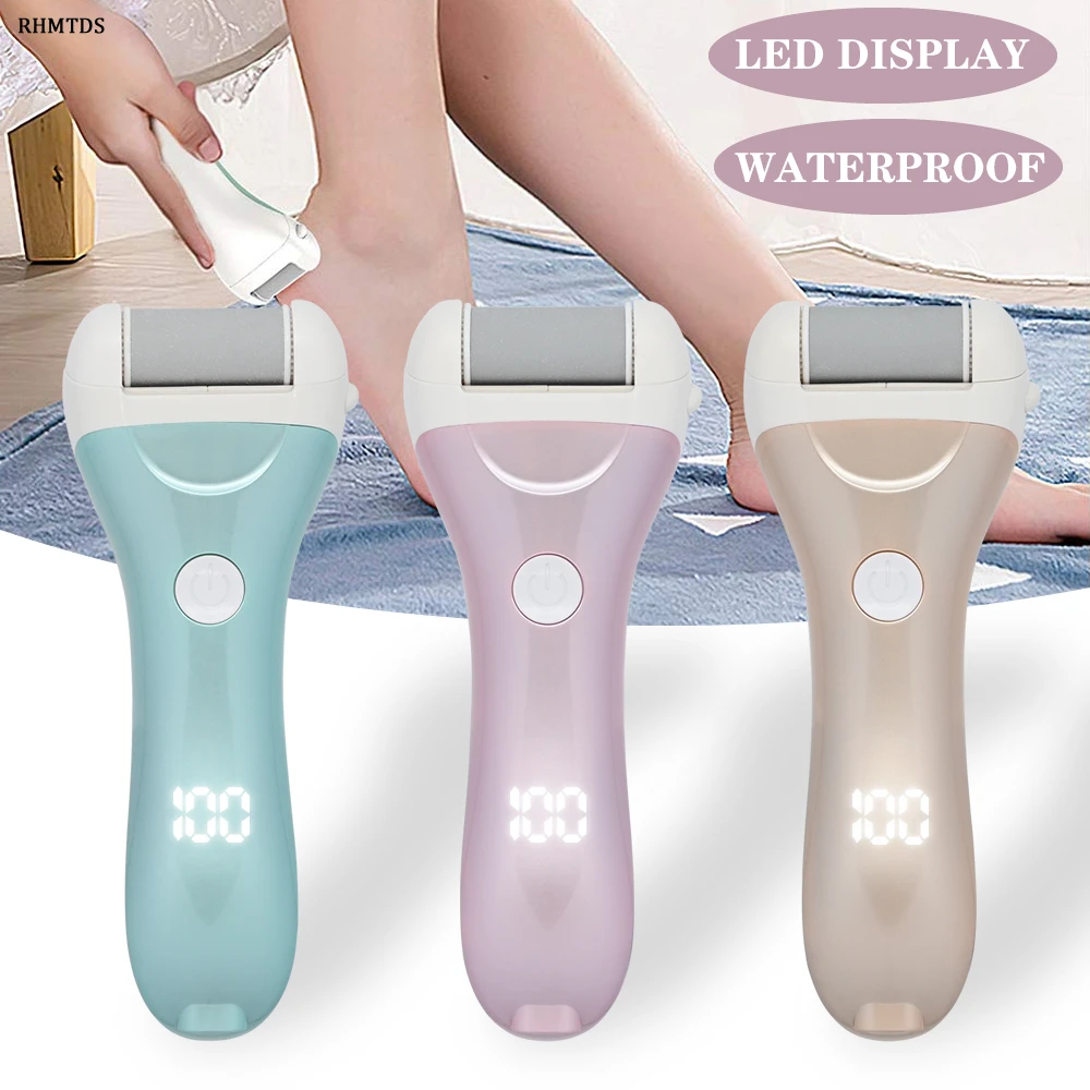 

High Quality Electric Foot File Callus Remover Rechargeable Grinder Professional Foot File Foot Care Exfoliator Pedicure Tools