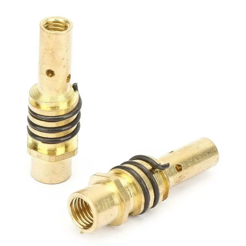 

24pcs 15AK MIG/MAG Welding Torch Contact Tips Holder Gas Nozzle Swan Neck Parts For Binzel 15AK Torch Welding Gun Accessories