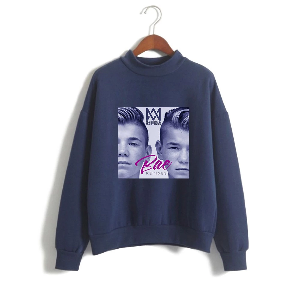 

Marcus & Martinus Crewneck Sweatshirt Hip Hop Winter/Autumn Clothes Women/Men Outwear 2021 Casual Sweatshirt Crop Top Women
