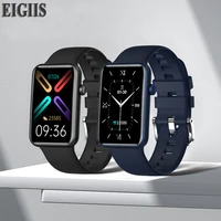 eigiis smart watch men bluetooth call music body temperature health tracker ladies smartwatch for huawei xiaomi android ios