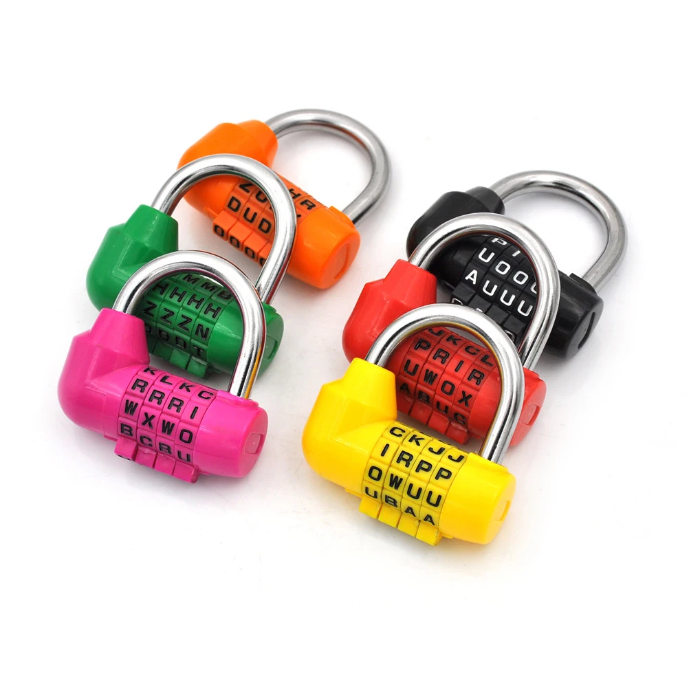 

3/4 Digit Password Lock Combination Zinc Alloy Security Lock Suitcase Luggage Coded Lock Cupboard Cabinet Locker Padlock