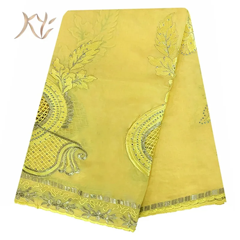 

New Style African Women Scarf Big Size Circle Design Hollow Out Embrodiery Cotton Material Muslim Scarf For Lady Sc-14