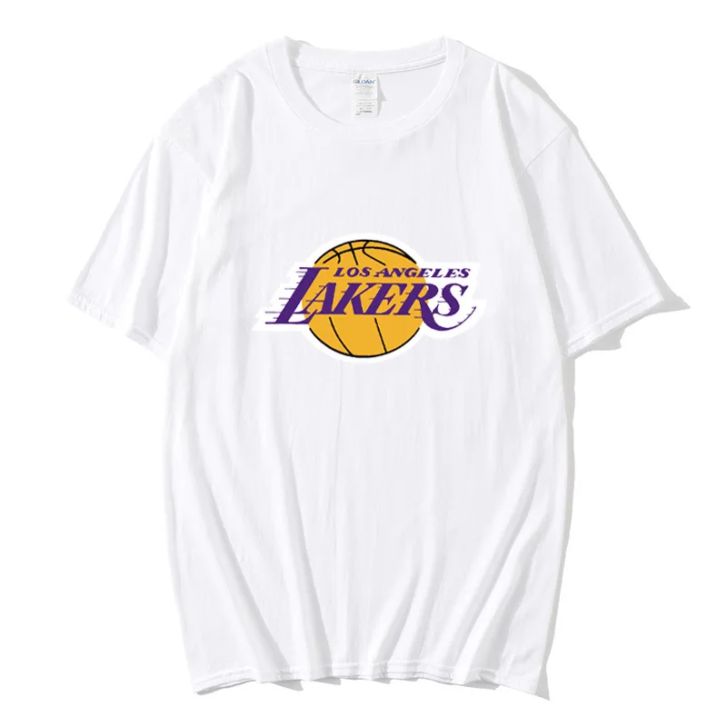 

2020 summer trendy men's short-sleeved cotton T-shirt basketball sports T-shirt