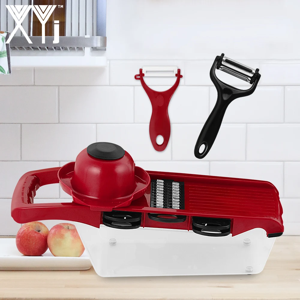 XYj овощерезка с острым лезвием из нержавеющей стали терка для овощей репа