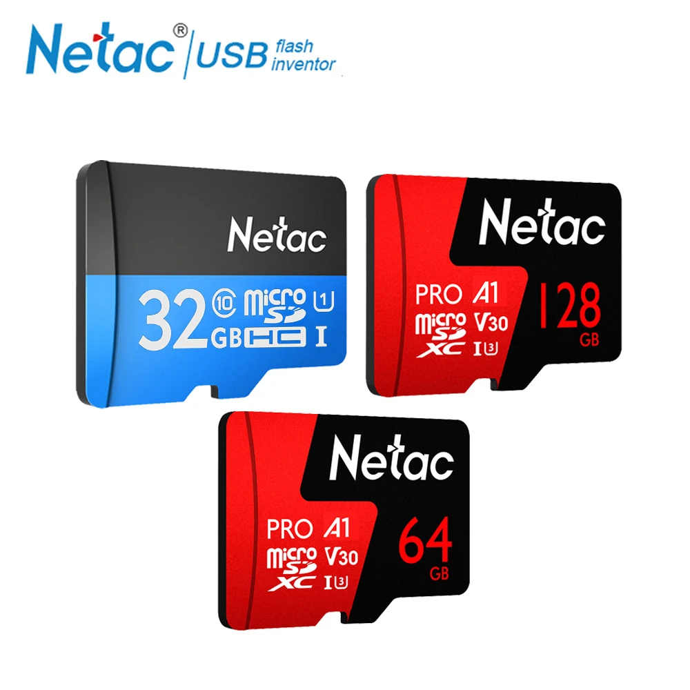 

Netac P500 класс 10 карты памяти 16GB/32/64/128 ГБ Micro SDHC TF карта хранения данных UHS-1 микро SD карты высокой Скорость до 80 МБ/с.