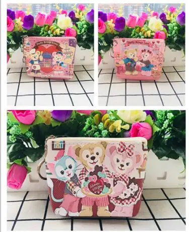 Random Delivery IVYYE 1 шт. Duffy кролик Микки аниме PU Кошелек для монет мягкая сумка для сменки монет мешочек кошелек карта ключ хранения подарок - Цвет: Random Delivery