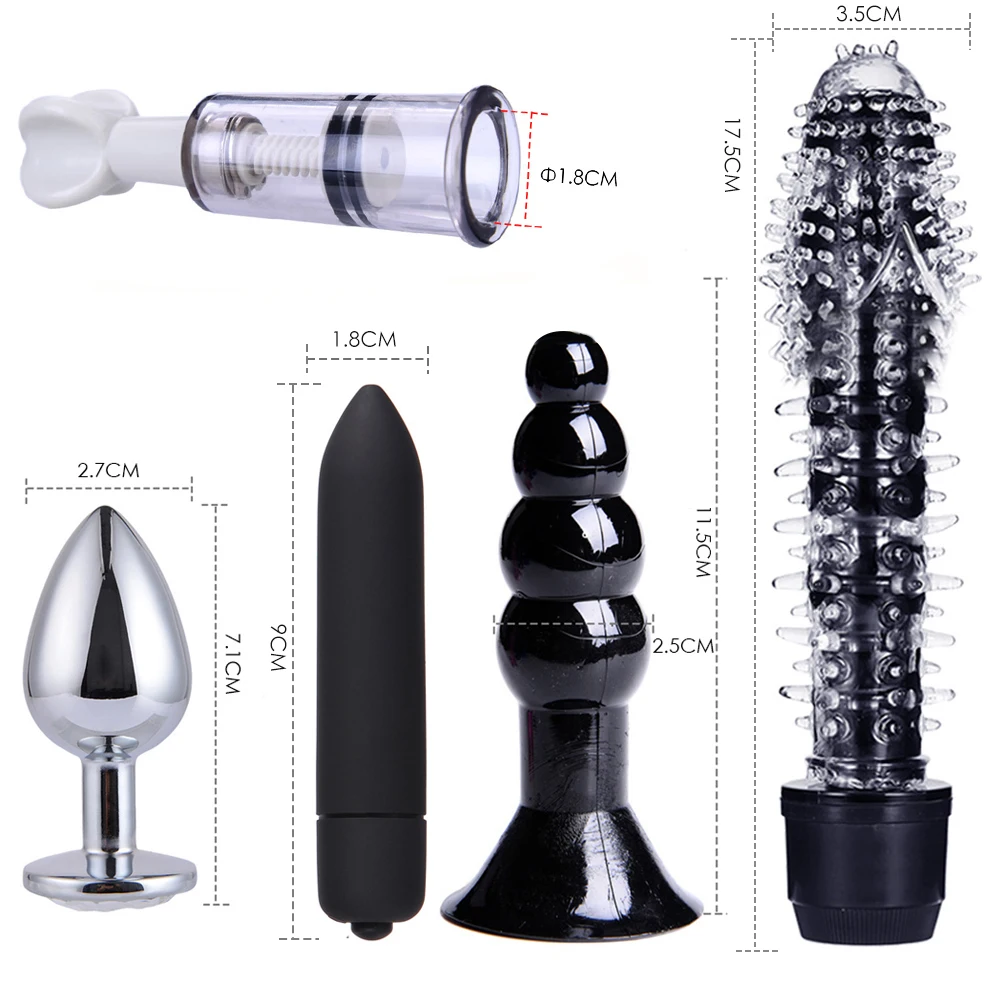 Интимные Вибраторы для бондажа 17 шт./компл. женский вибратор анальный