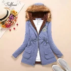 Модная зимняя куртка для женщин с длинным рукавом с капюшоном и карманами, толстая теплая меховая парка Donna, повседневное длинное пальто, женское манто 2020
