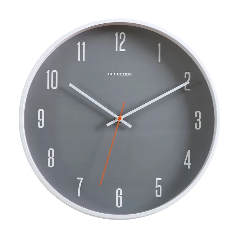 Минималистичные креативные настенные часы современный дизайн бесшумные