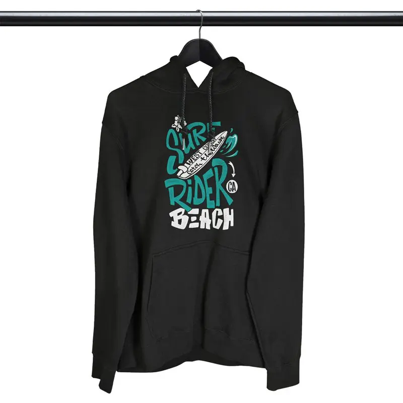

COOLMIND cotton unisex hoodies casual big size surf print men hoodies dropshoulder hoodies men surfing hooded sweatshirt tops