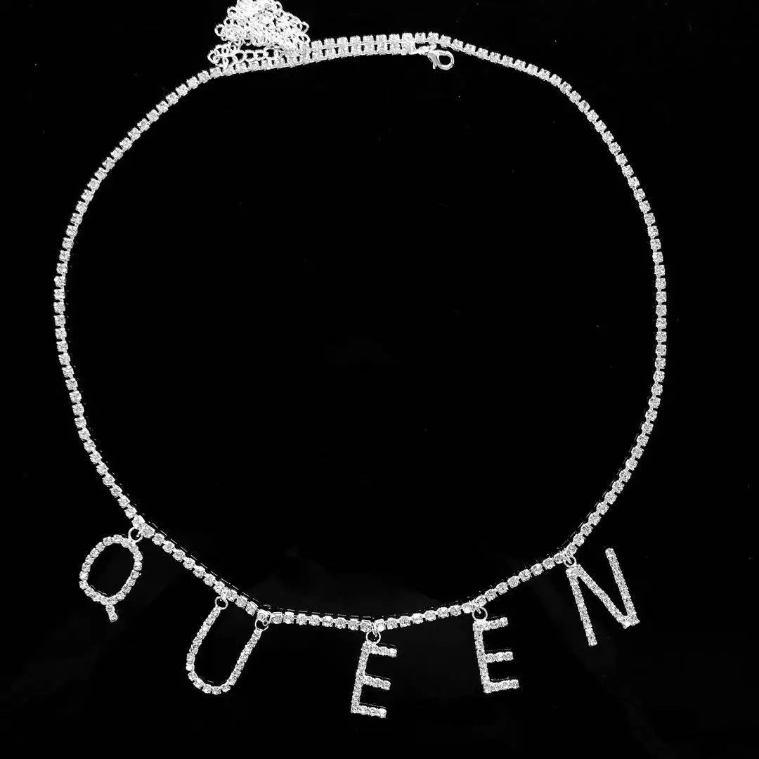 Модный Новый женский сексуальный пояс с надписью на талию и кристаллами