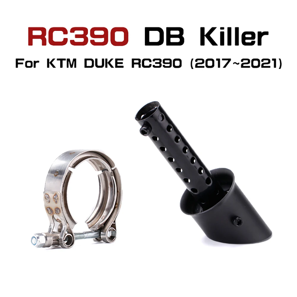 

Slip On Motorcycle Hidden Mini Exhaust Pipe Modified Escape Moto Muffler DB Killer For DUKE KTM RC390 125 250 390 2017 - 2021