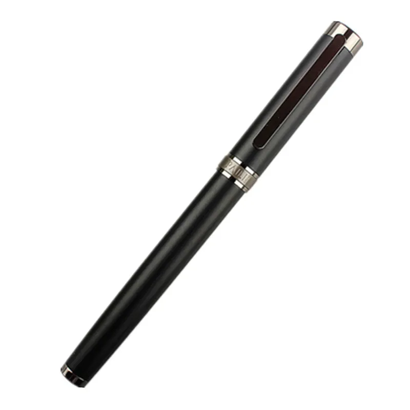 

1pc PAILI Fountain Pen Extra Fine/Fine Nib Matte Black Full Metal Ink Pens for Writing School Office Stationery