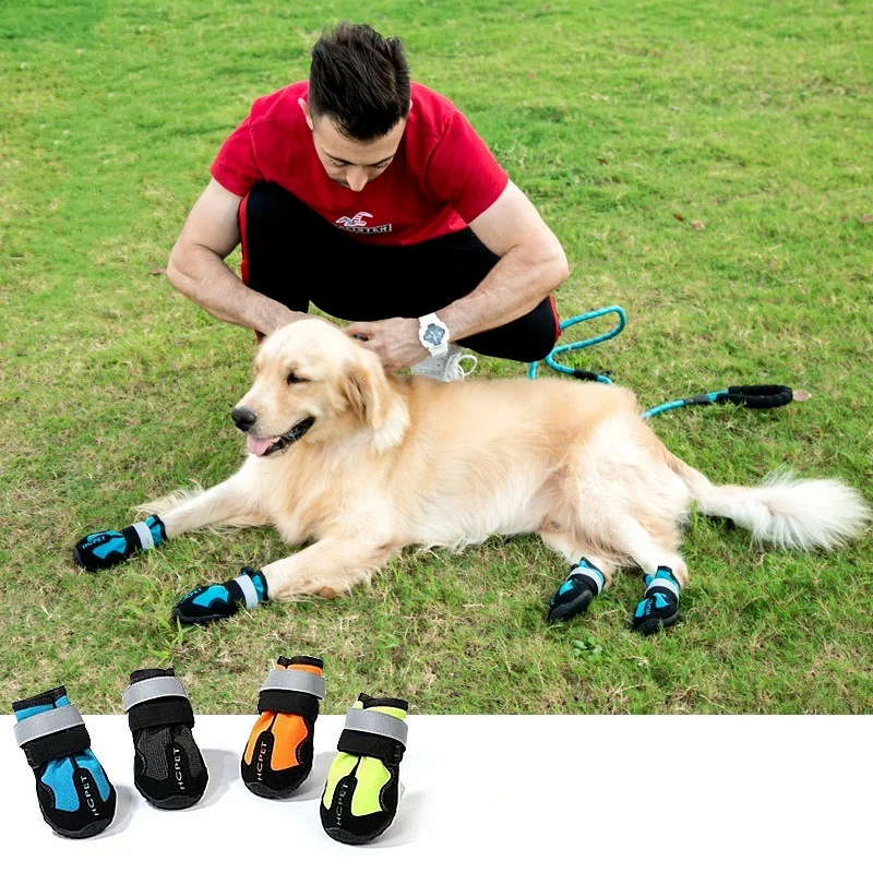 

Big Dog Shoes Non-slip Wear-resistant Big Dog Shoes Pet Satsuma Water Repellent Shoes Golden Retriever Large Shoes Rain Boots