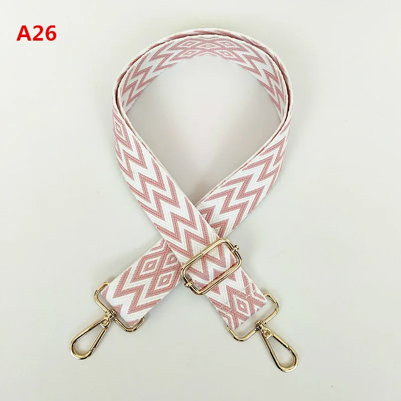 Bags Shoulder Straps Accessories Women's Bags Wide 3.8Cm Backpack Belts Color Lightening  Replacement  Shoulder Diagonal Belts