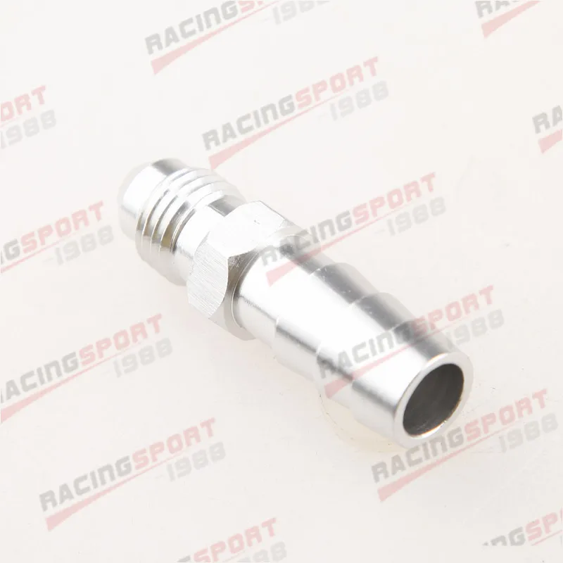 AN-4 4AN AN4-10 мм Прямые фитинги для топливной линии серебристого цвета