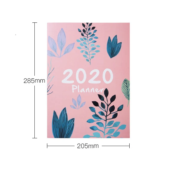 А4 дня цветы 2020 ежедневный ежемесячный год для планирования расписания ручные