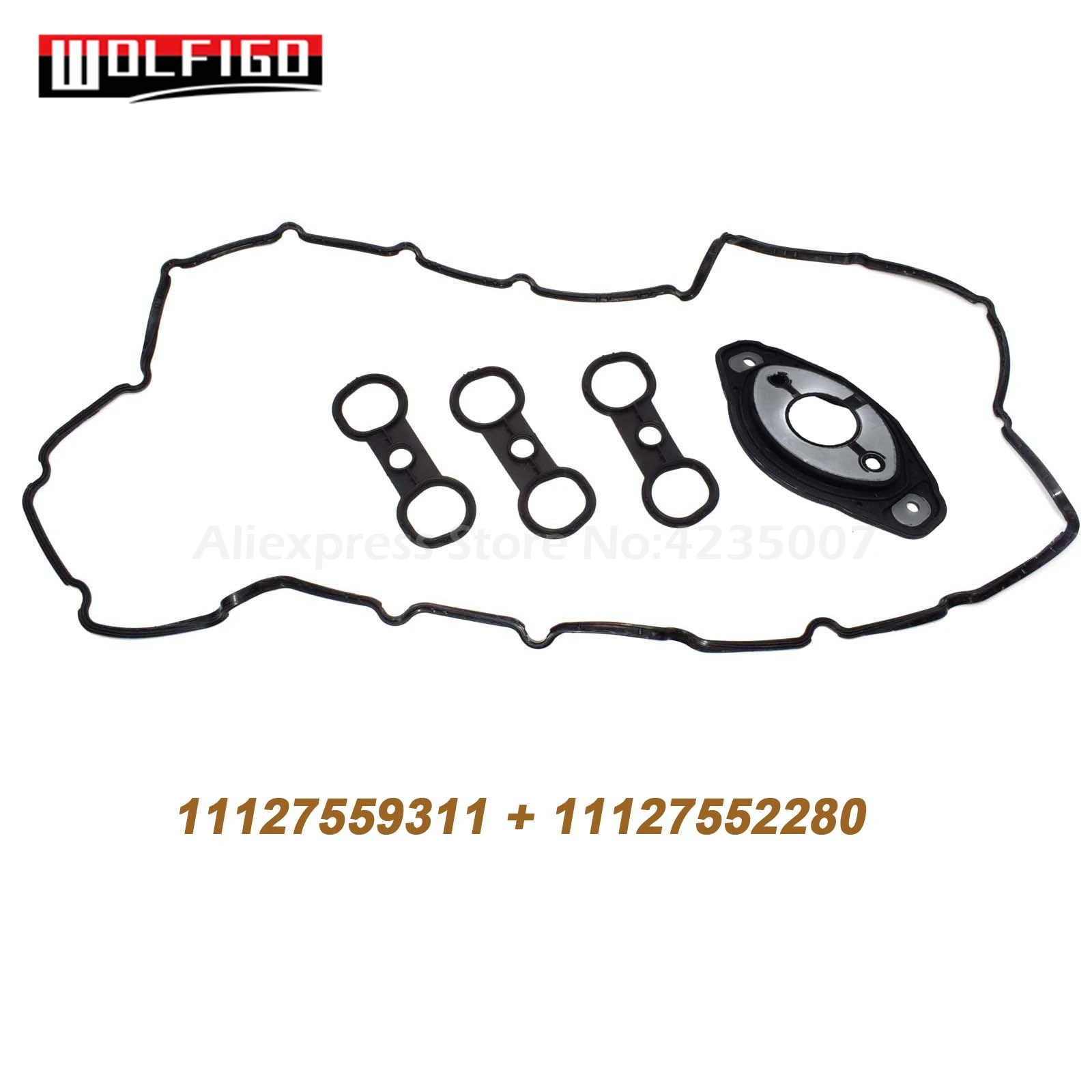 Комплект прокладок WOLFIGO для 2006 2013 B MW 128 323 328 528 X3 X5 Z4 11127582245 11127559699 11127552280