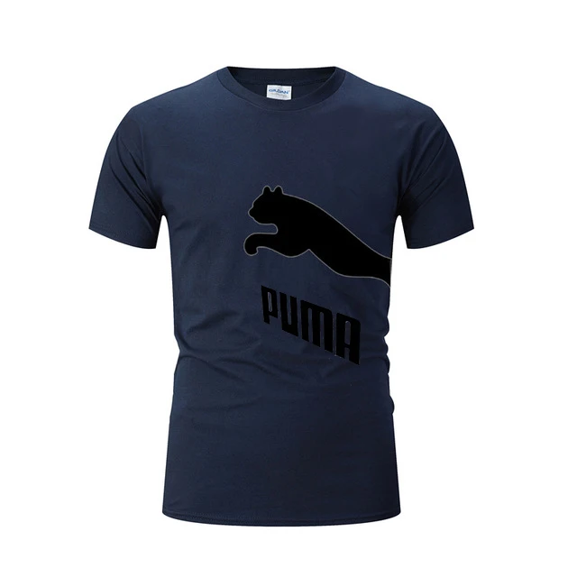 

2021 new Puma summer men's and women's fashion O-neck T-shirt hip-hop casual breathable top