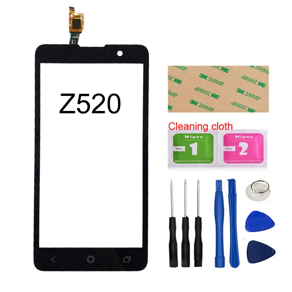 Black And Tool 5,0 ''сенсорный экран для Acer Liquid Z520 Z530 сенсорный экран дигитайзер Сенсорная панель Замена объектива - Цвет: Black And Tool