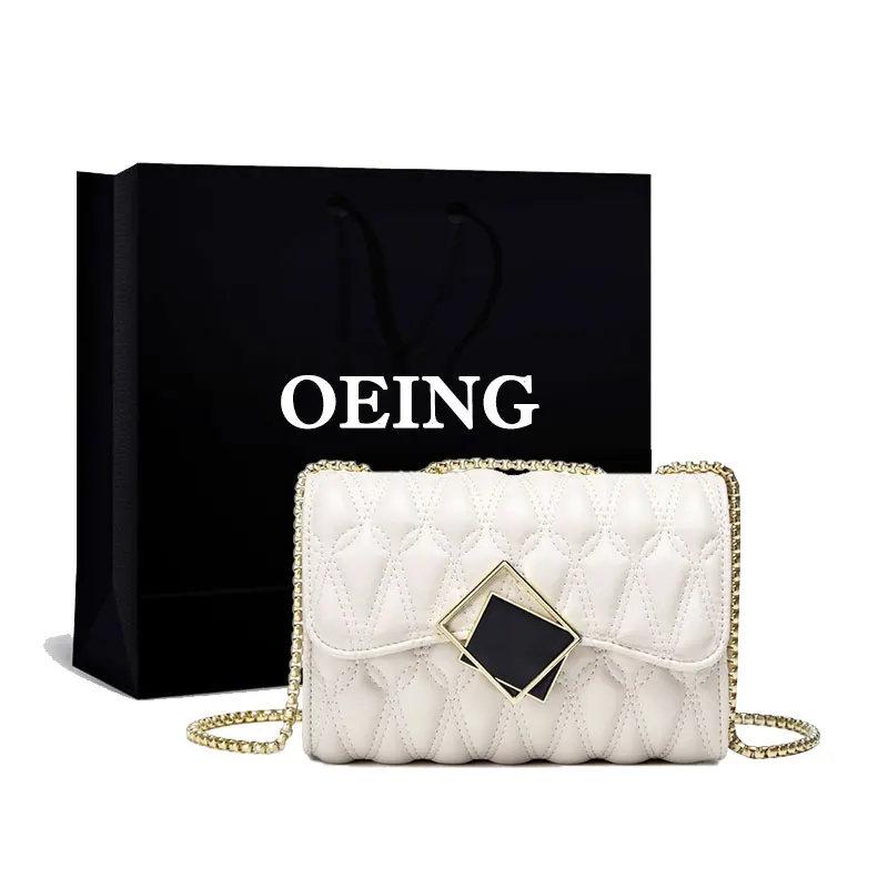 

Дизайнерские сумки с геометрическим рисунком, женские сумки на плечо с цепочкой, черные женские вечерние кошельки, стильные сумки через пле...