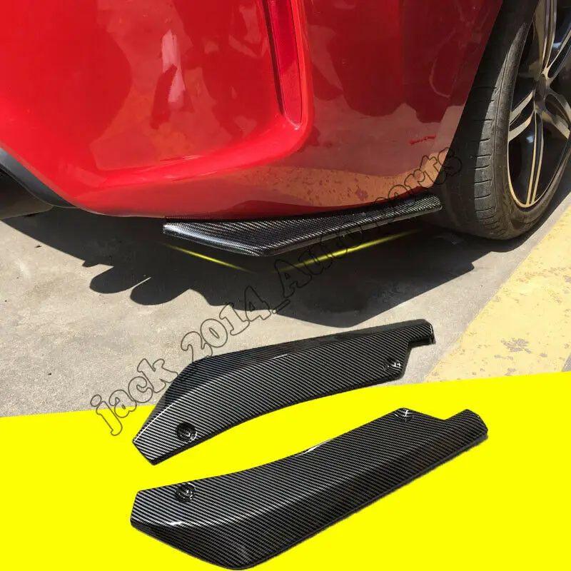 Универсальный разветвитель из углеродного волокна ABS диффузор губа на задний