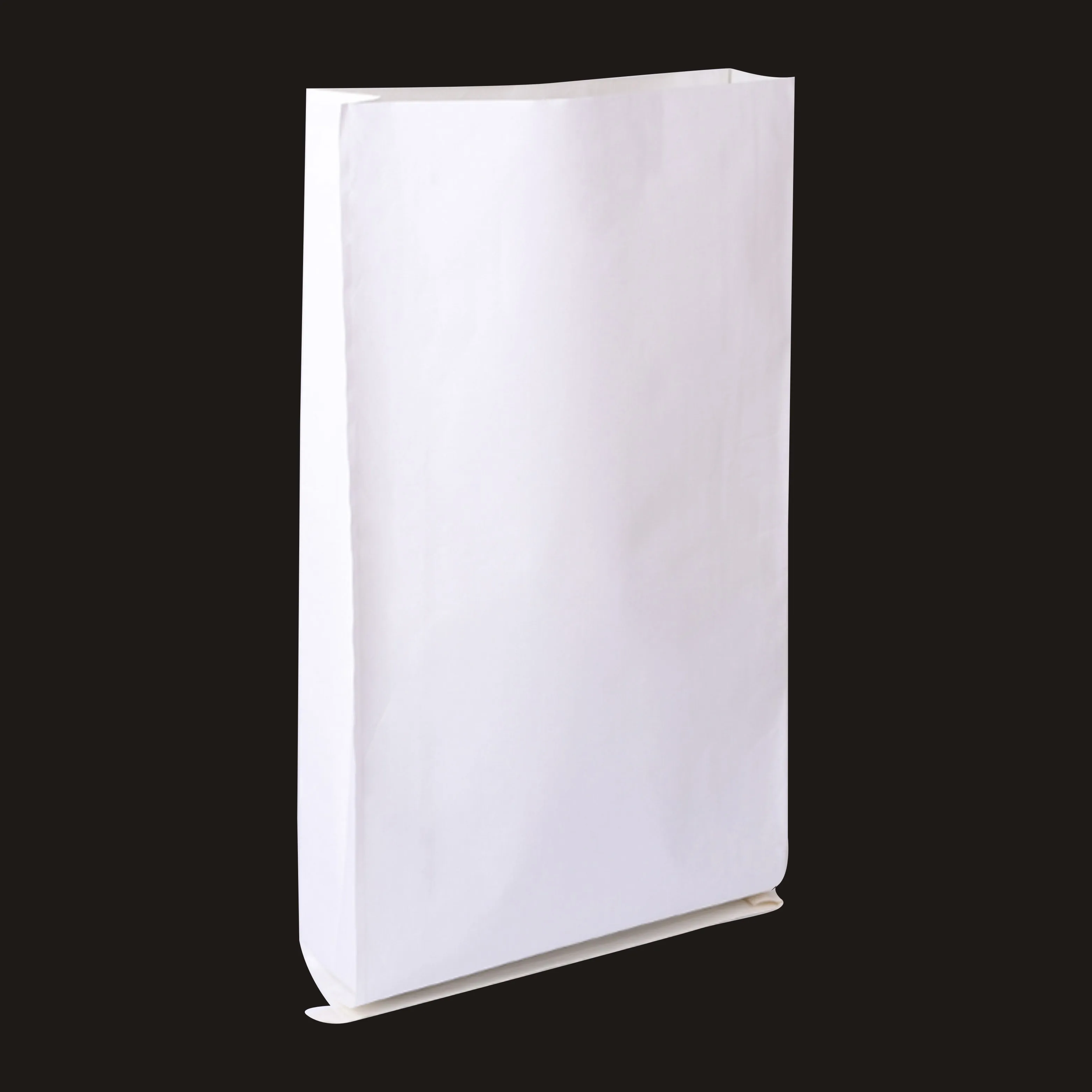 Композитный пакет из бумаги и пластика общий белый крафт со змеиным покрытием