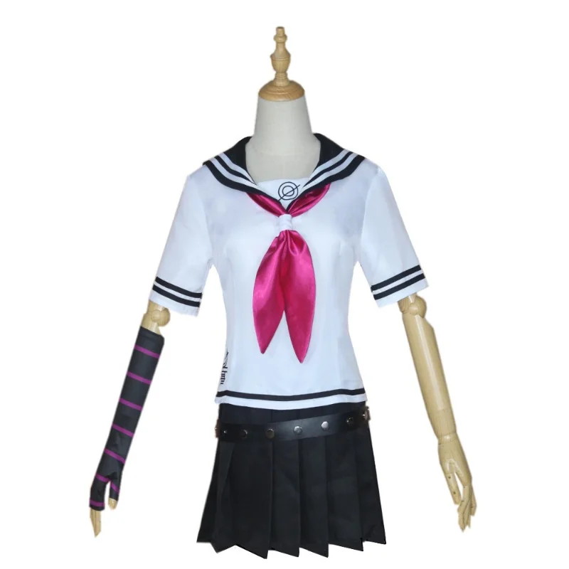 

Anime Danganronpa: Trigger Happy Havoc Mioda Ibuki Cos Clothing Sailor JK Uniform Halloween Costumes Full Set For Women