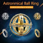 Кольцо для пар немецкий Ретро астрономический шар креативная многослойная вращающаяся Вселенная
