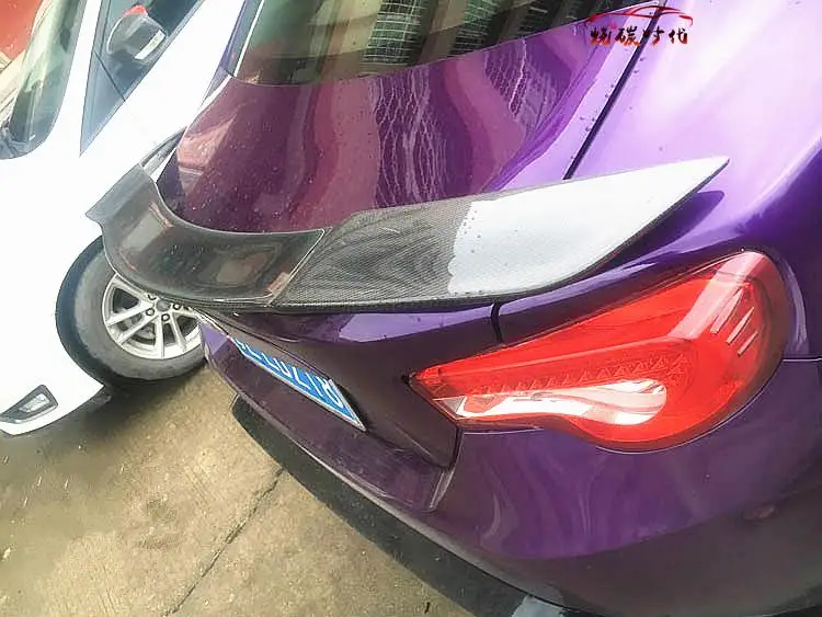 Спойлер для Toyota GT86 Subaru BRZ спортивный стиль высококачественный черный карбоновый