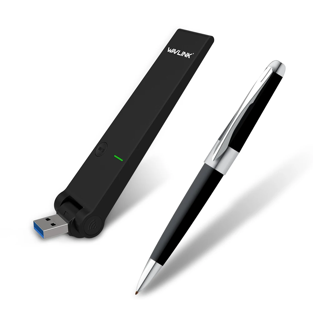 Wavlink AC1300 беспроводной USB wifi адаптер 5 ГГц и 2,4 ГГц двухдиапазонный USB WiFi защитный Мини-Ключ адаптер Сетевая карта с кнопкой WPS WDS AP