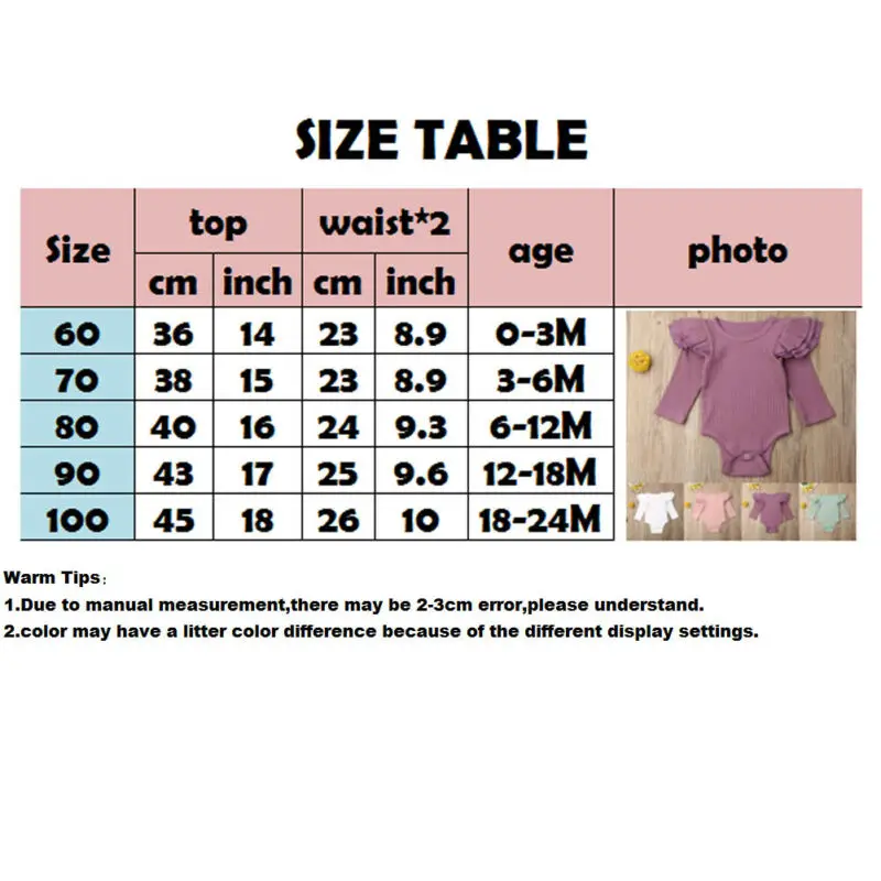 Милые однотонные боди для маленьких девочек комбинезоны новорожденных детей