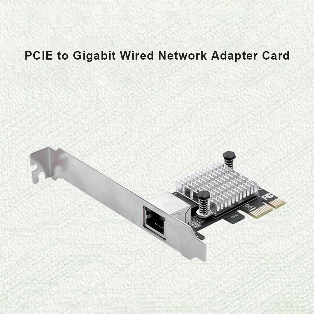 

Gigabit Ethernet PCI Express Network Card 2500M/1000Mbps 2.5G PCIE RJ45 Adapter Transfer Card Gigabit Ethernet