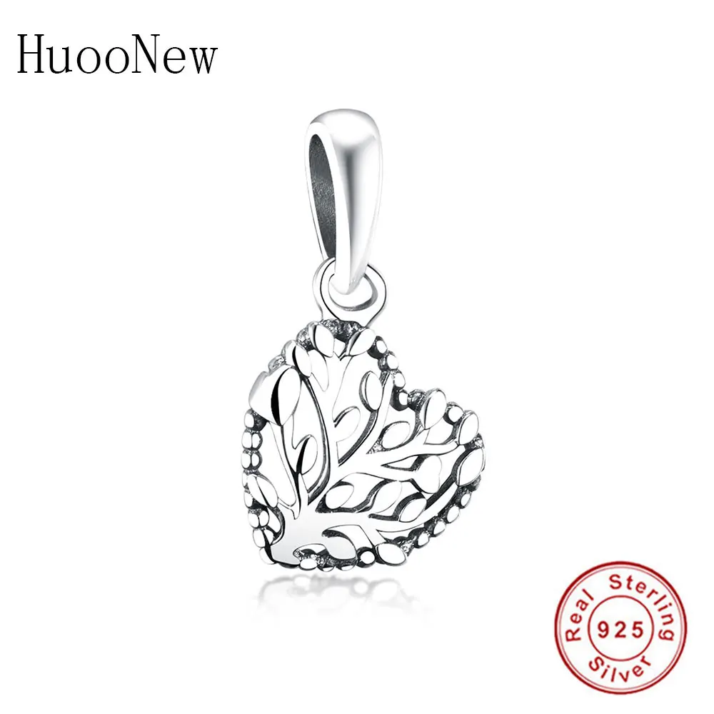 2018 оригинальный браслет с подвесками ожерелье в виде дерева и сердца Женское