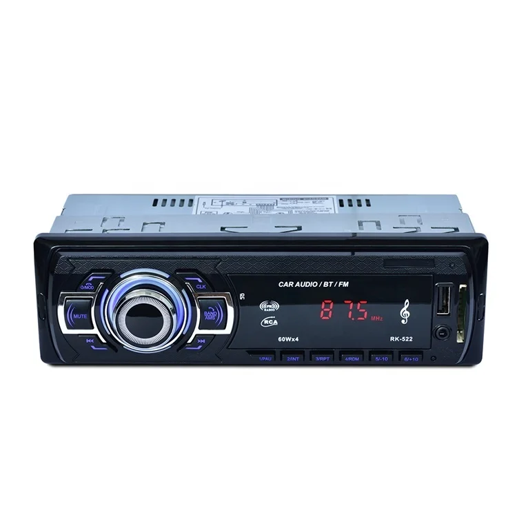 Автомобильный CD DVD-плеер Bluetooth Стерео FM MP3-плеер аудио зарядное устройство USB SD AUX