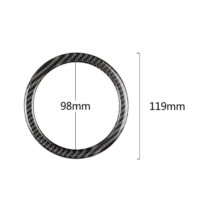 Кольцо на руль из углеродного волокна, Накладка для Mini Cooper Clubman R55 R56 Countryman R60 Paceman R61 2007-2013 авто