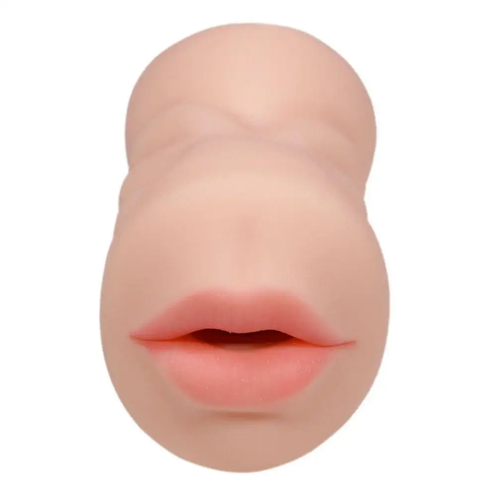 Реалистичная Вагина рот оральный силиконовый Мужской мастурбатор 3D Глубокая