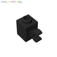 building blocks parts 1x1 single side single longitudinal clip brick 10 pcs moc compatible with brands toys for children 60476