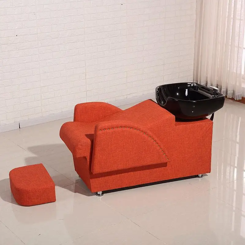 Косметологическая кровать для косметических салонов Lavacabezas Silla Peluqueria, Парикмахерская мебель Cadeira Maquiagem, шампунь, стул