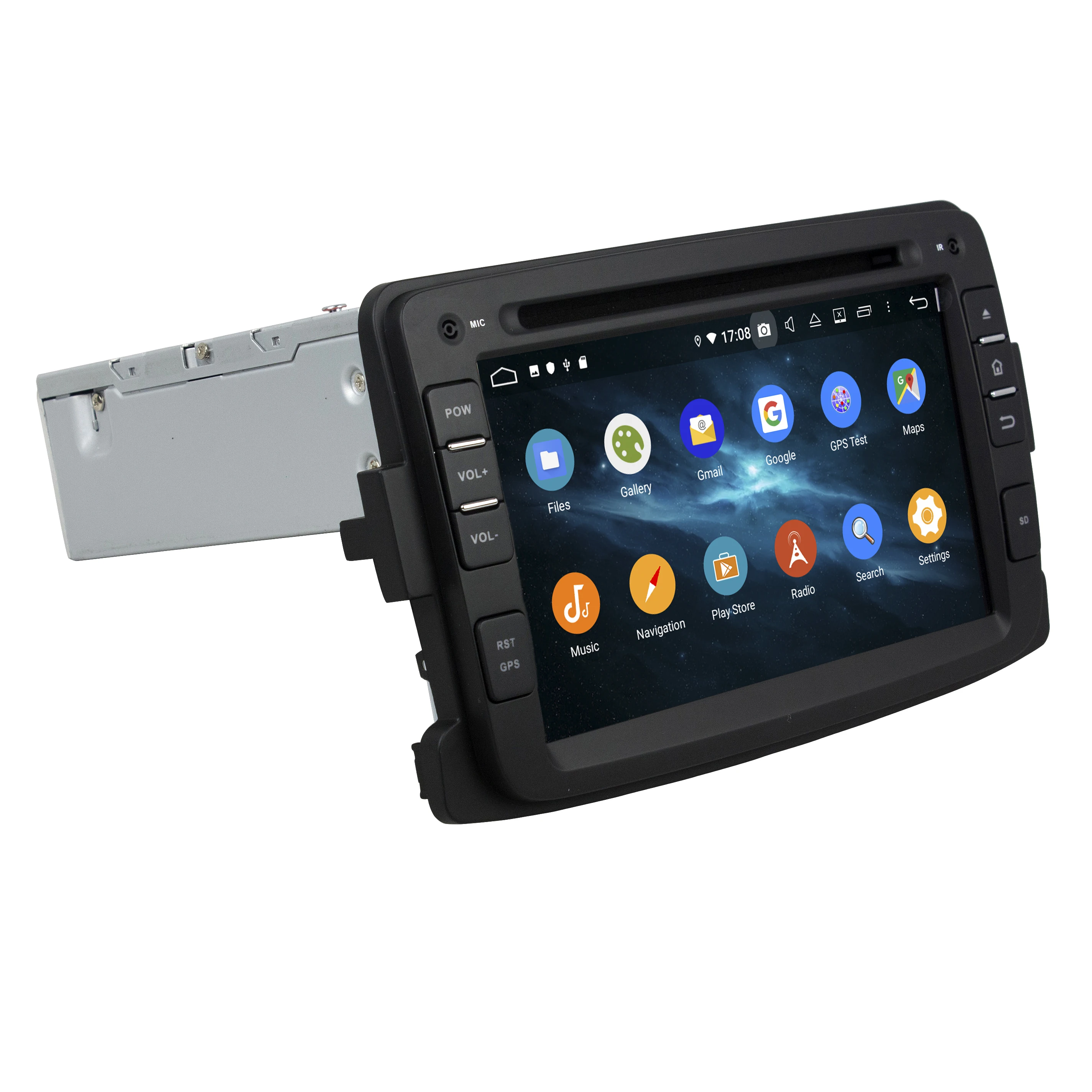 KLYDE KD-7083 1 din 7-дюймовый сенсорный экран Android 9 0 Восьмиядерный автомобильный DVD-плеер