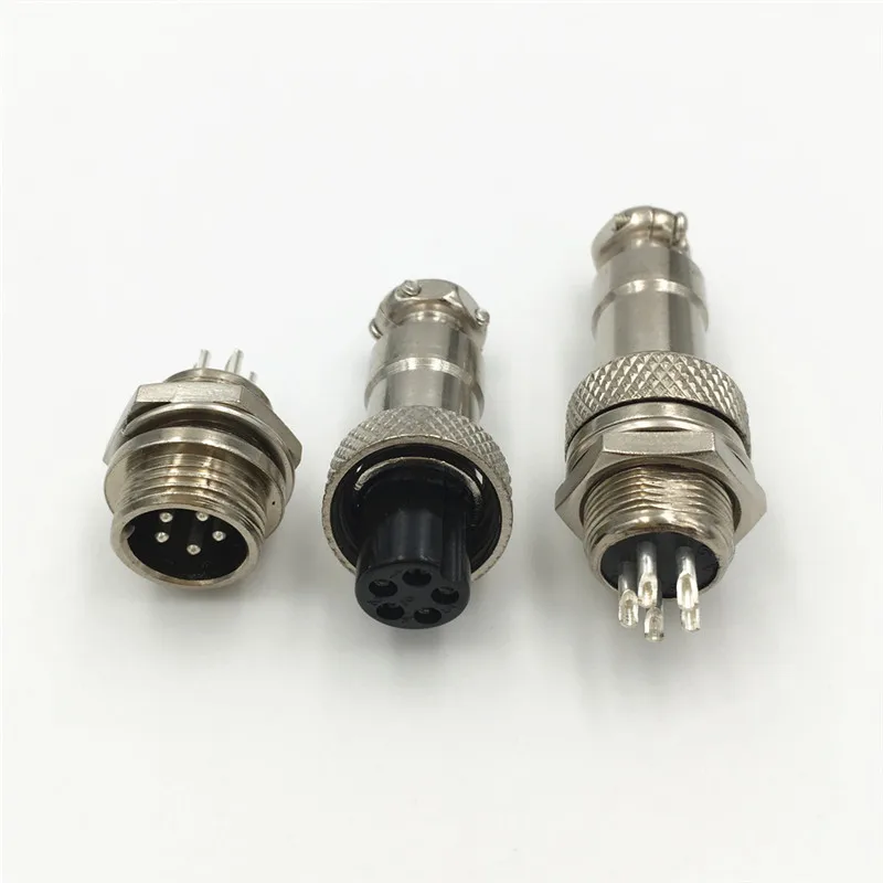 5 комплектов GX-12 2/3/4/5/6/7 Pin XLR 12 мм авиационный разъем Ham радио PCB Папа + женский
