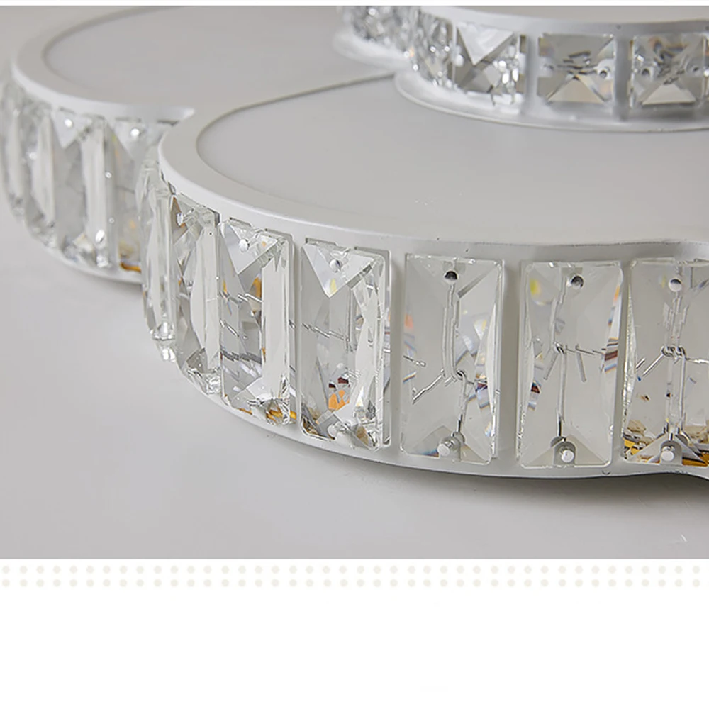 8 см светодиодный потолочный светильник хрустальная лампа для гостиной